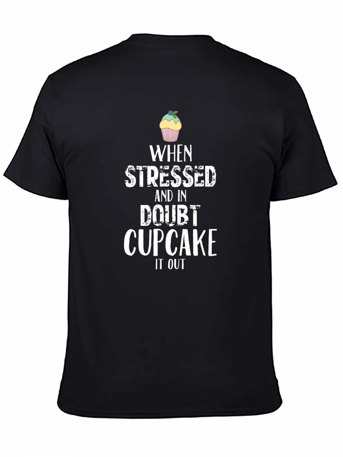 Cupcake It Out Black T-Shirt product image 4