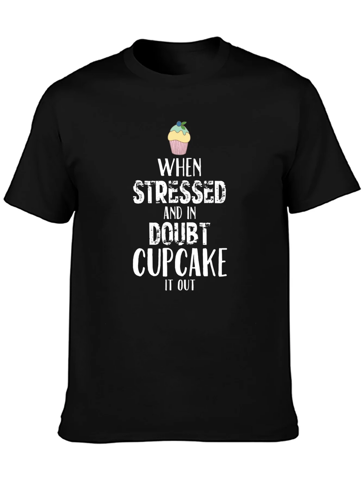 Cupcake It Out Black T-Shirt product image 3
