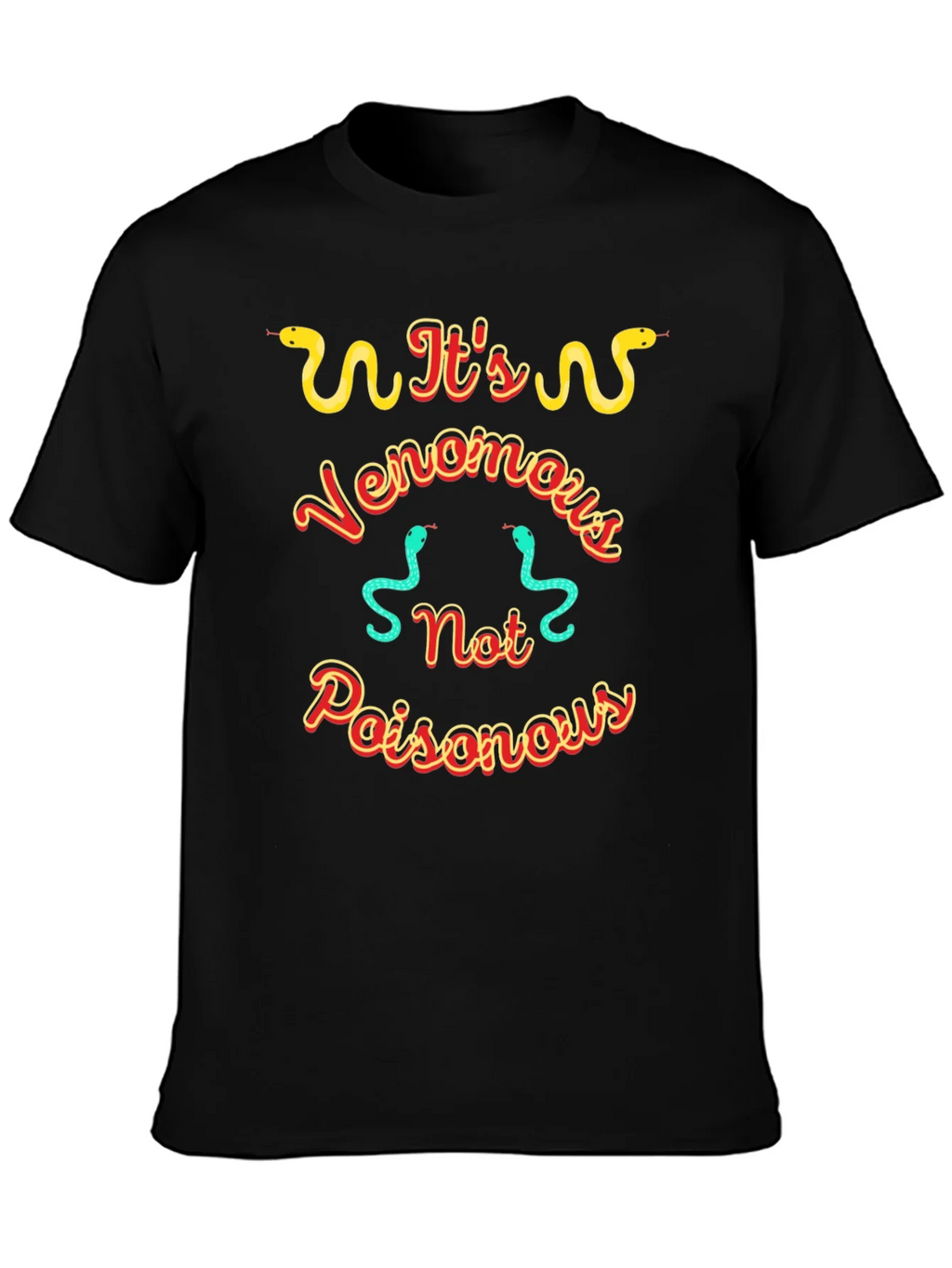 Venomous Snake Graphic T-Shirt product image 3