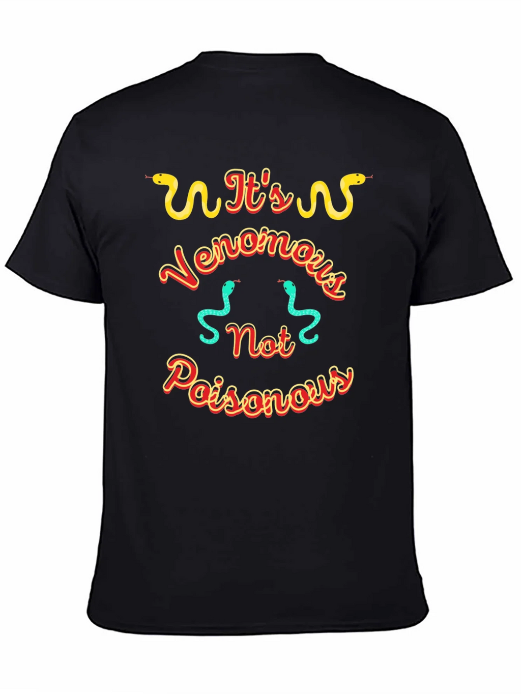 Venomous Snake Graphic T-Shirt product image 4