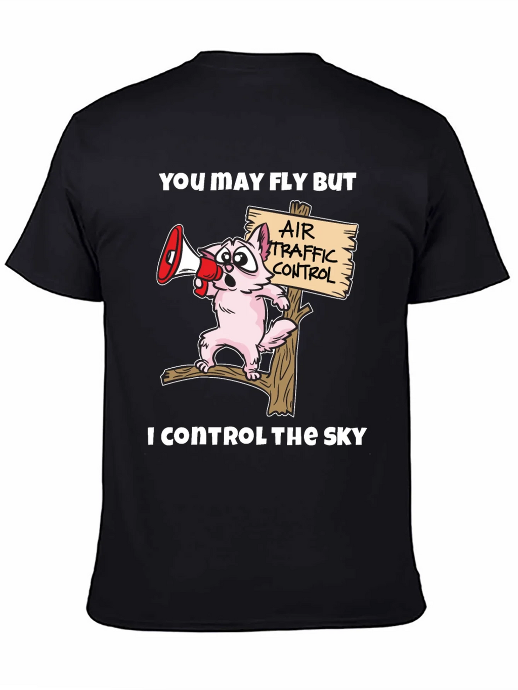 Air Traffic Controller Cat T-Shirt product image 4