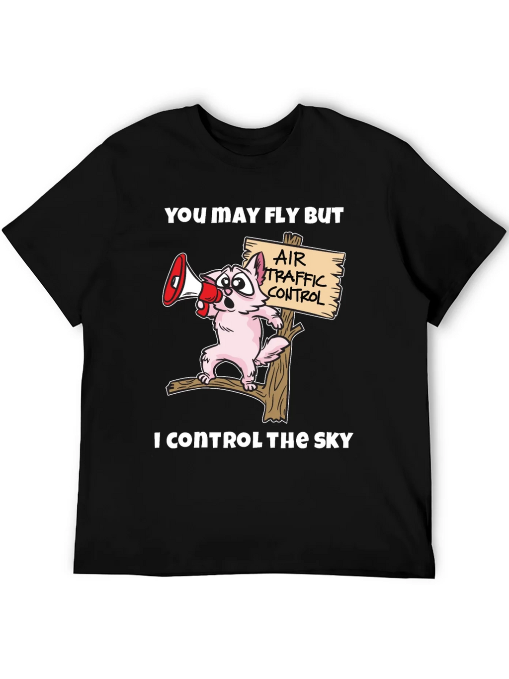 Air Traffic Controller Cat T-Shirt product image 5
