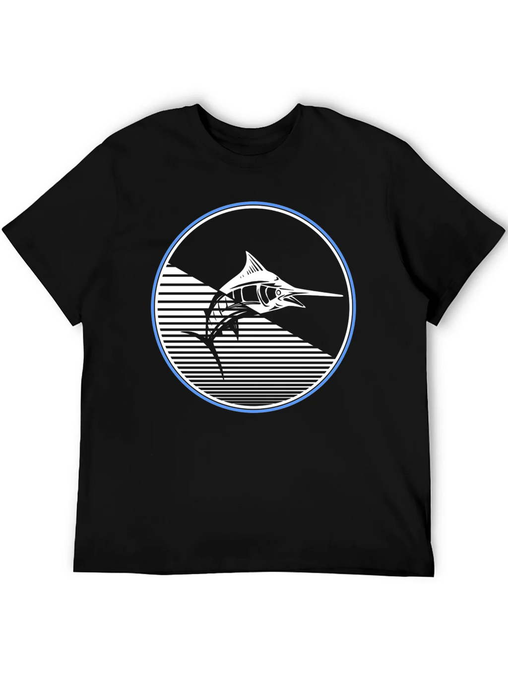 Marlin Fish Graphic T-Shirt - Stylish Black Tee product image 5