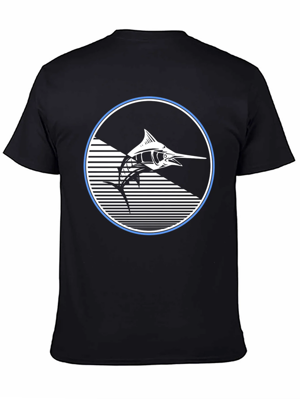 Marlin Fish Graphic T-Shirt - Stylish Black Tee product image 4