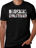 Baseball Girlfriend Graphic T-Shirt product image 1