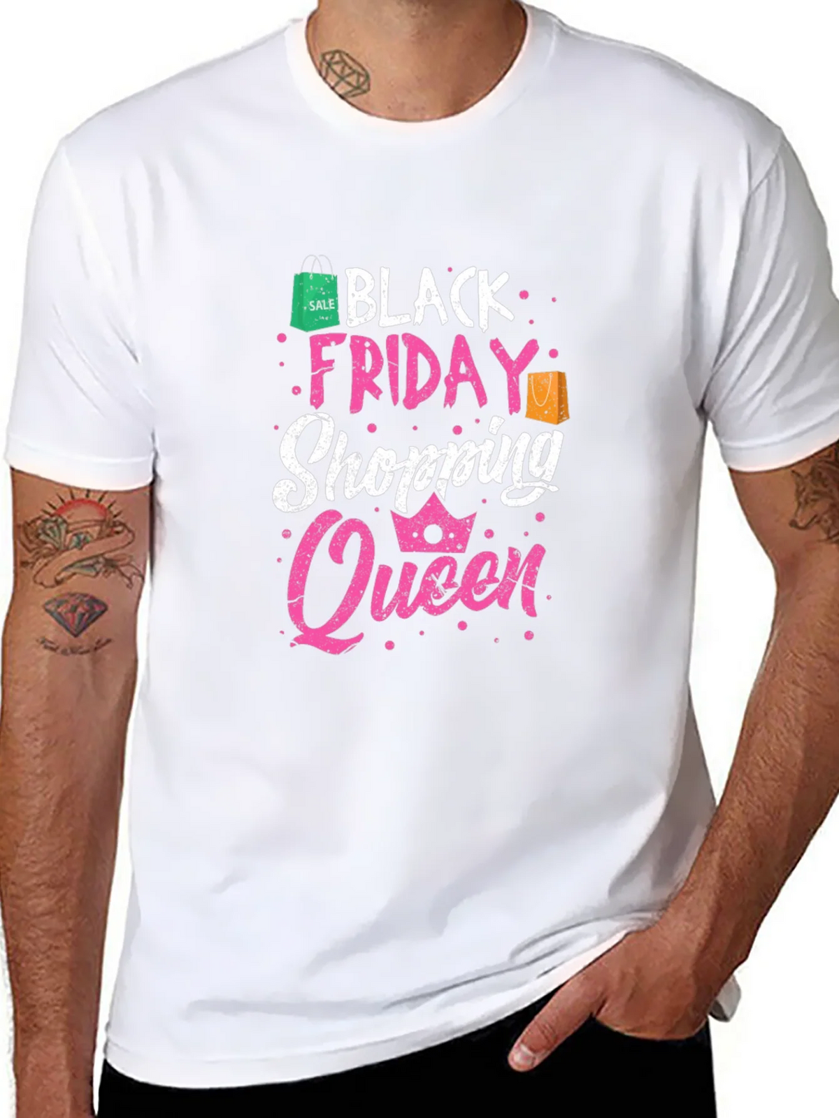 Black Friday Shopping Queen T-Shirt product image 7