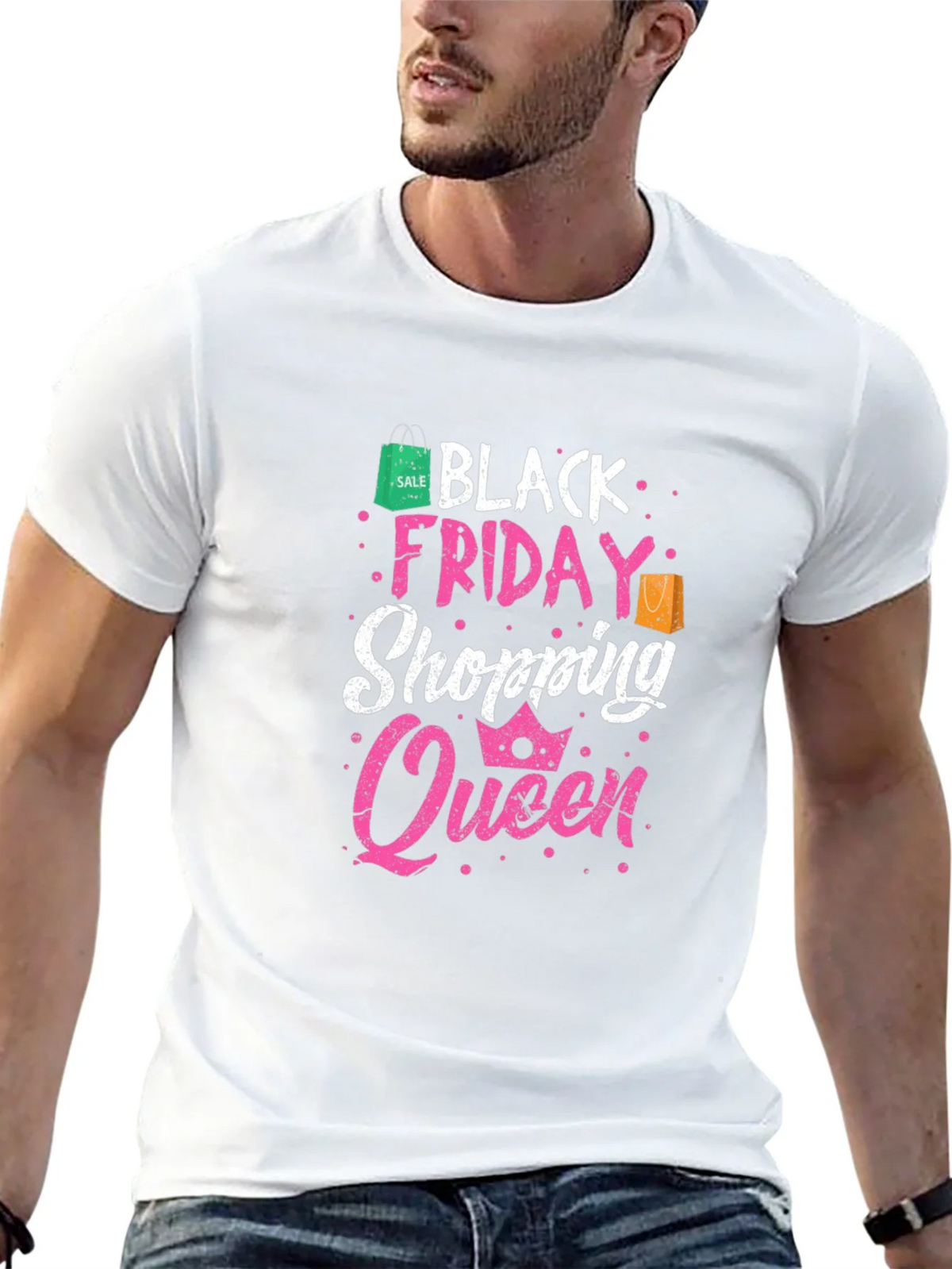 Black Friday Shopping Queen T-Shirt product image 12