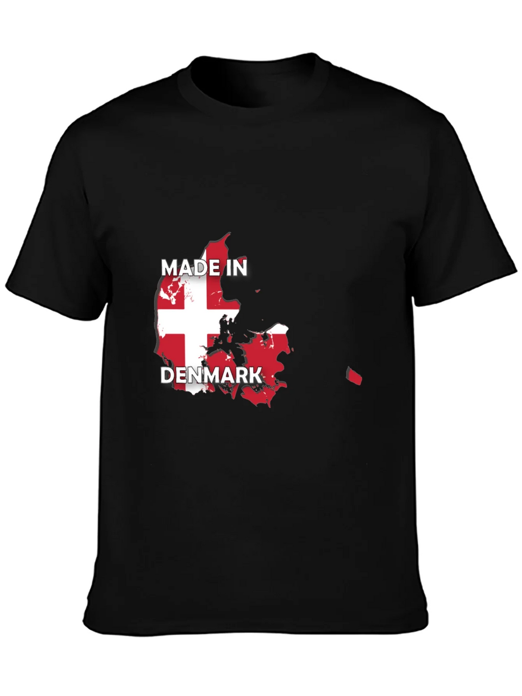 Made in Denmark Flag T-Shirt product image 3