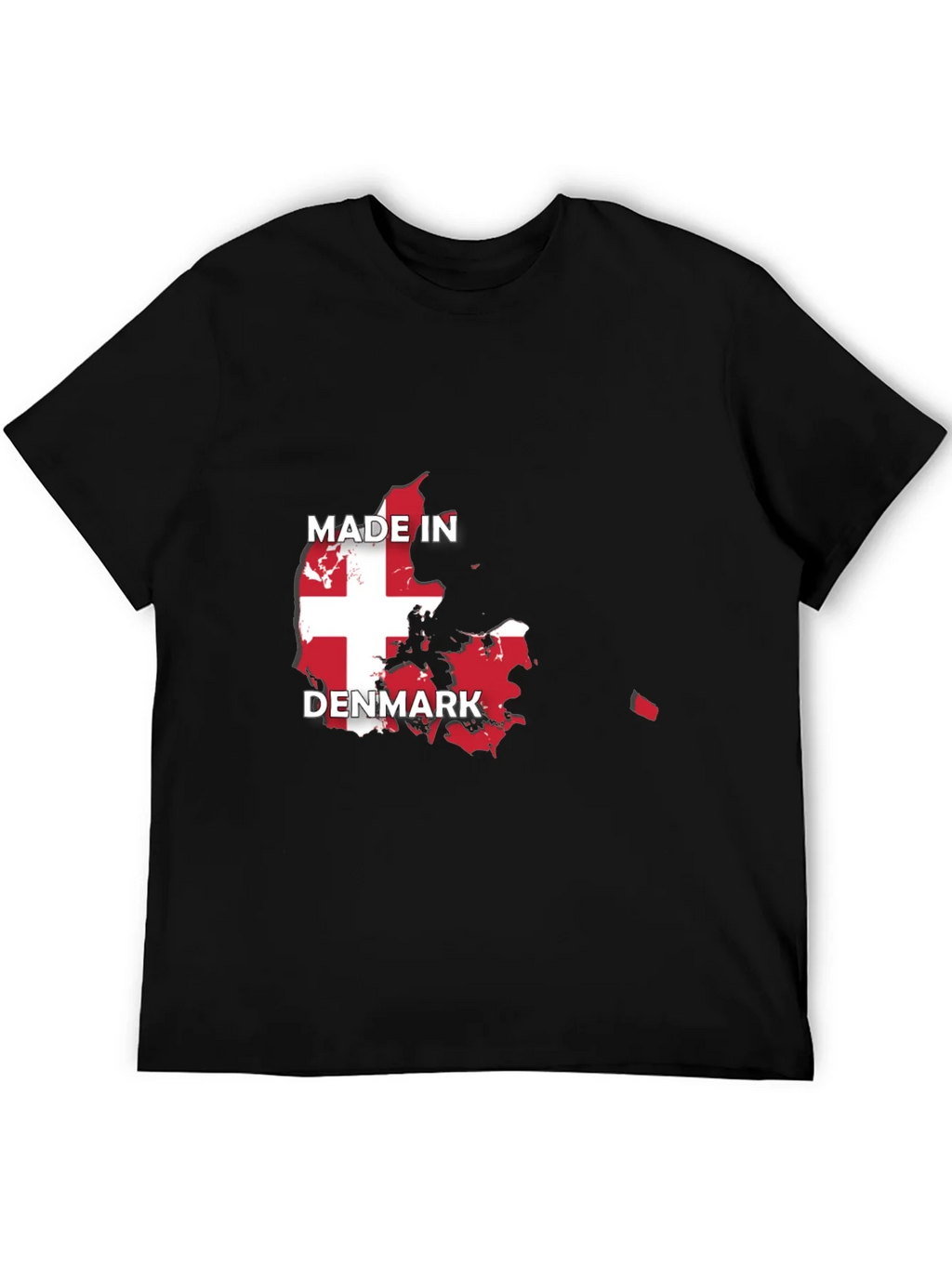 Made in Denmark Flag T-Shirt product image 5