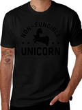 Non-Fungible Unicorn Black T-Shirt product image 1