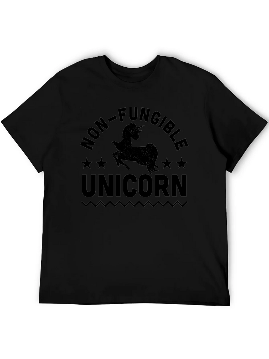 Non-Fungible Unicorn Black T-Shirt product image 5