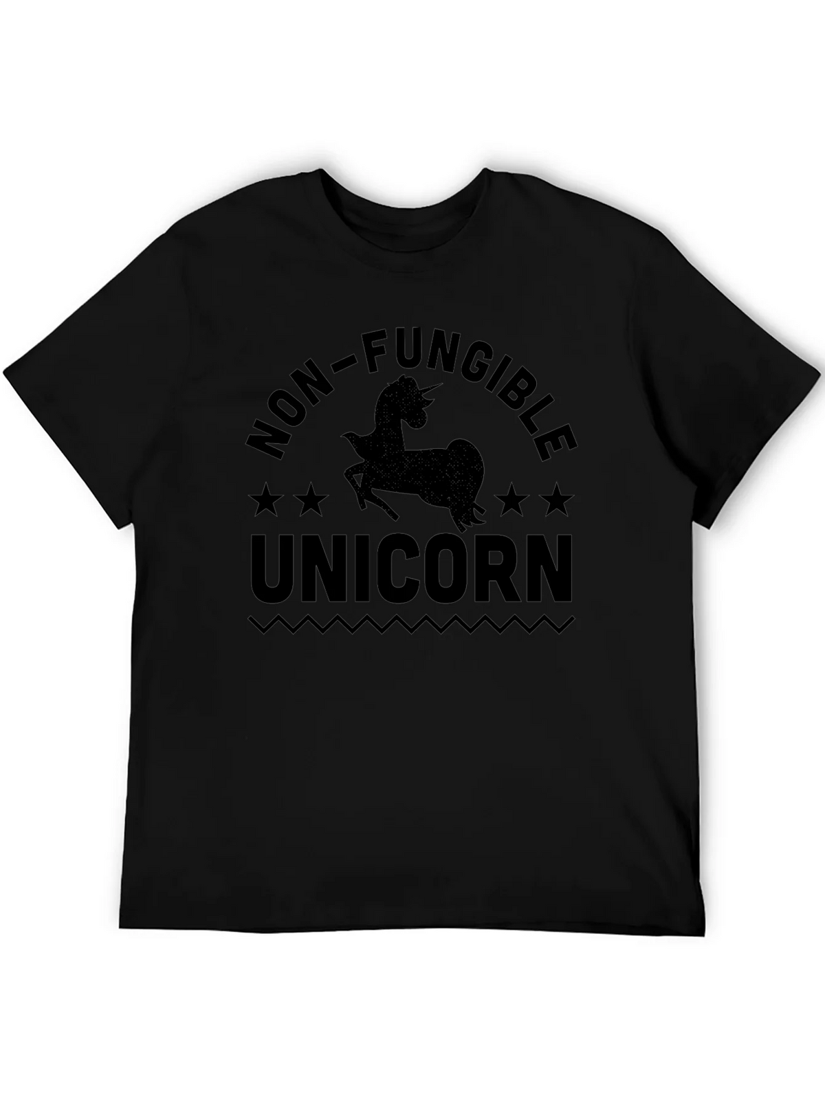 Non-Fungible Unicorn Black T-Shirt product image 5