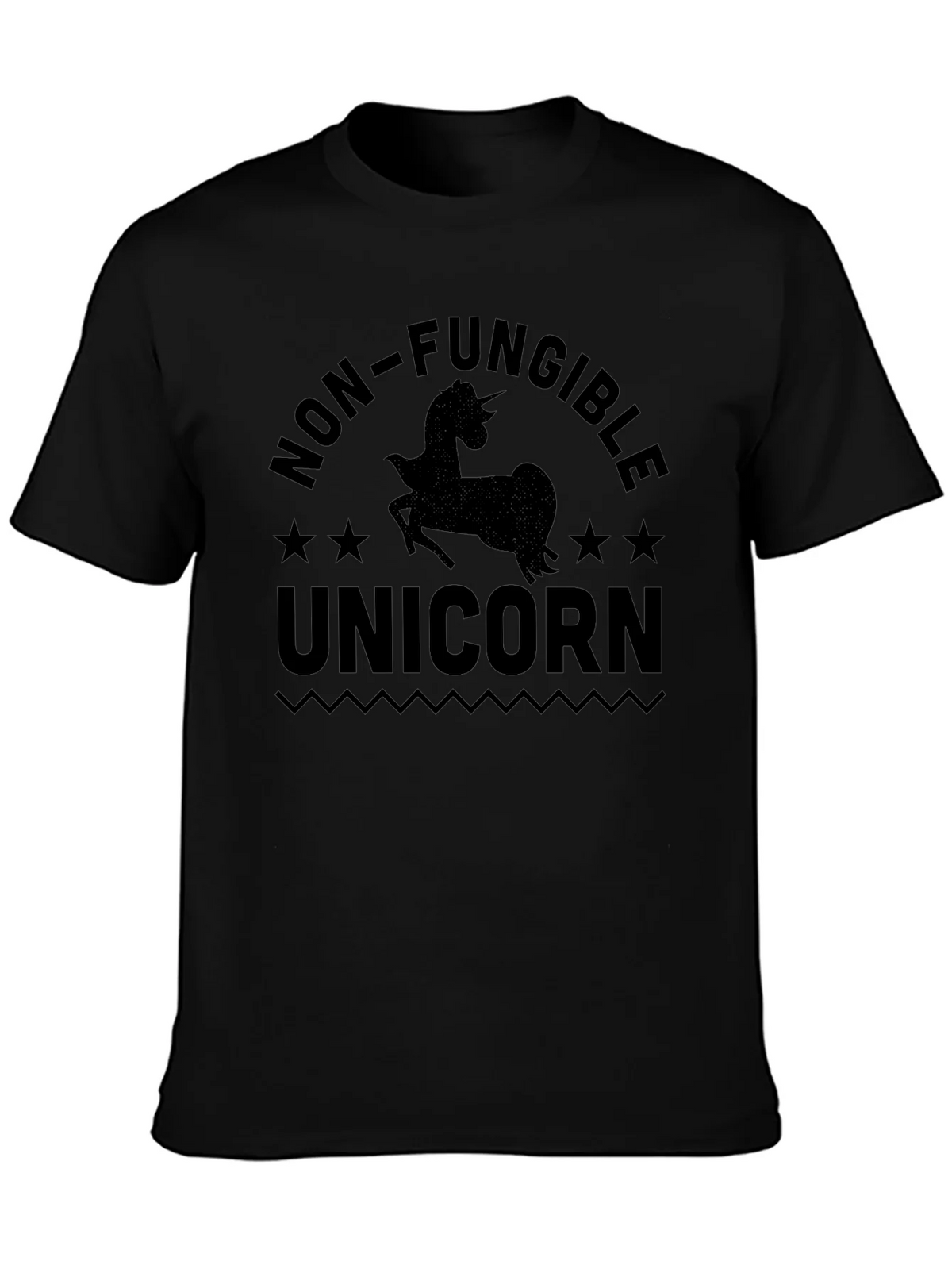 Non-Fungible Unicorn Black T-Shirt product image 3