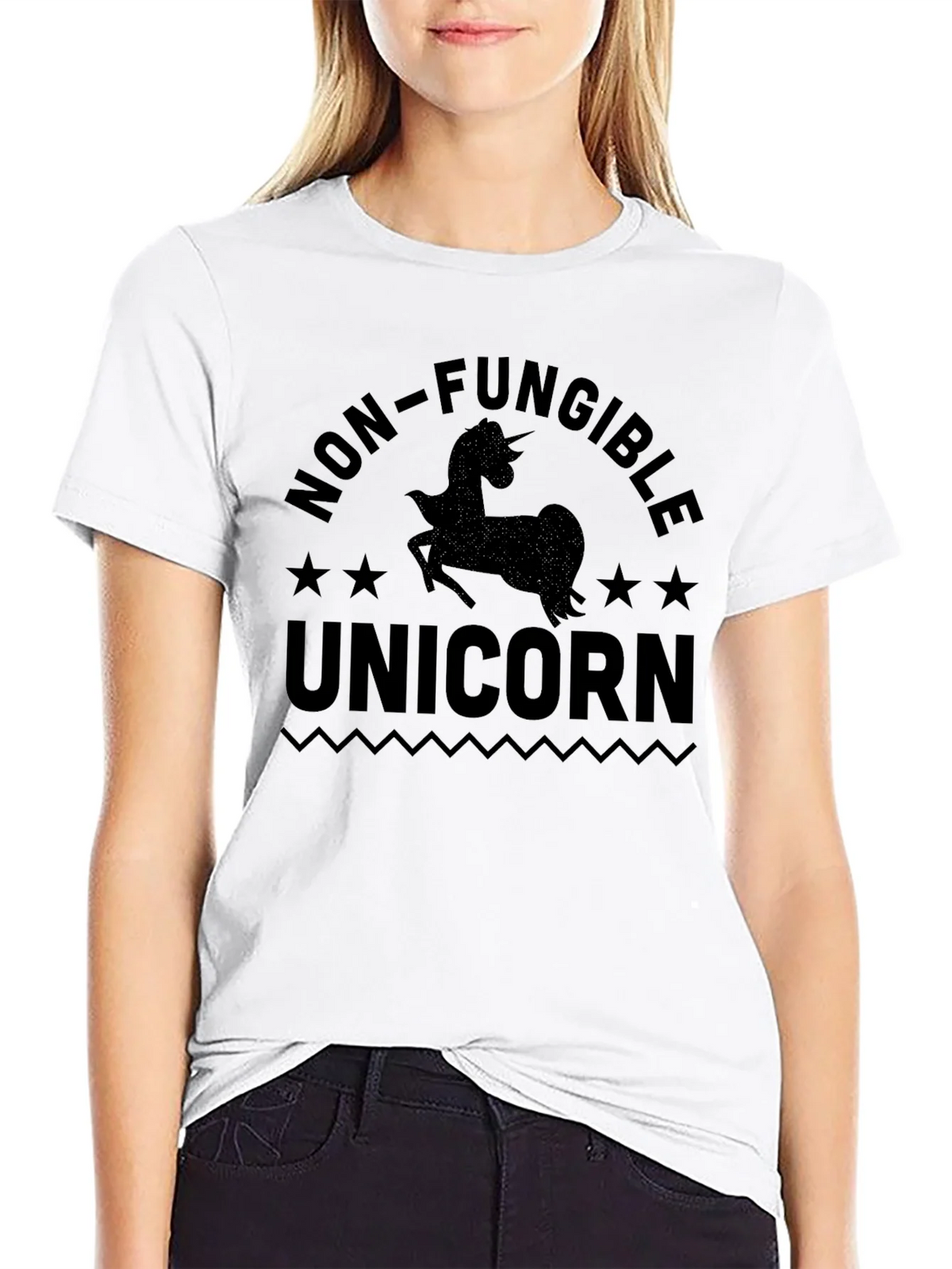Non-Fungible Unicorn Black T-Shirt product image 8