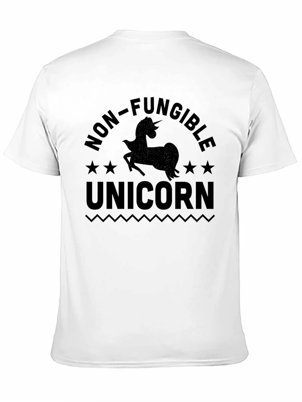 Non-Fungible Unicorn Black T-Shirt product image 10