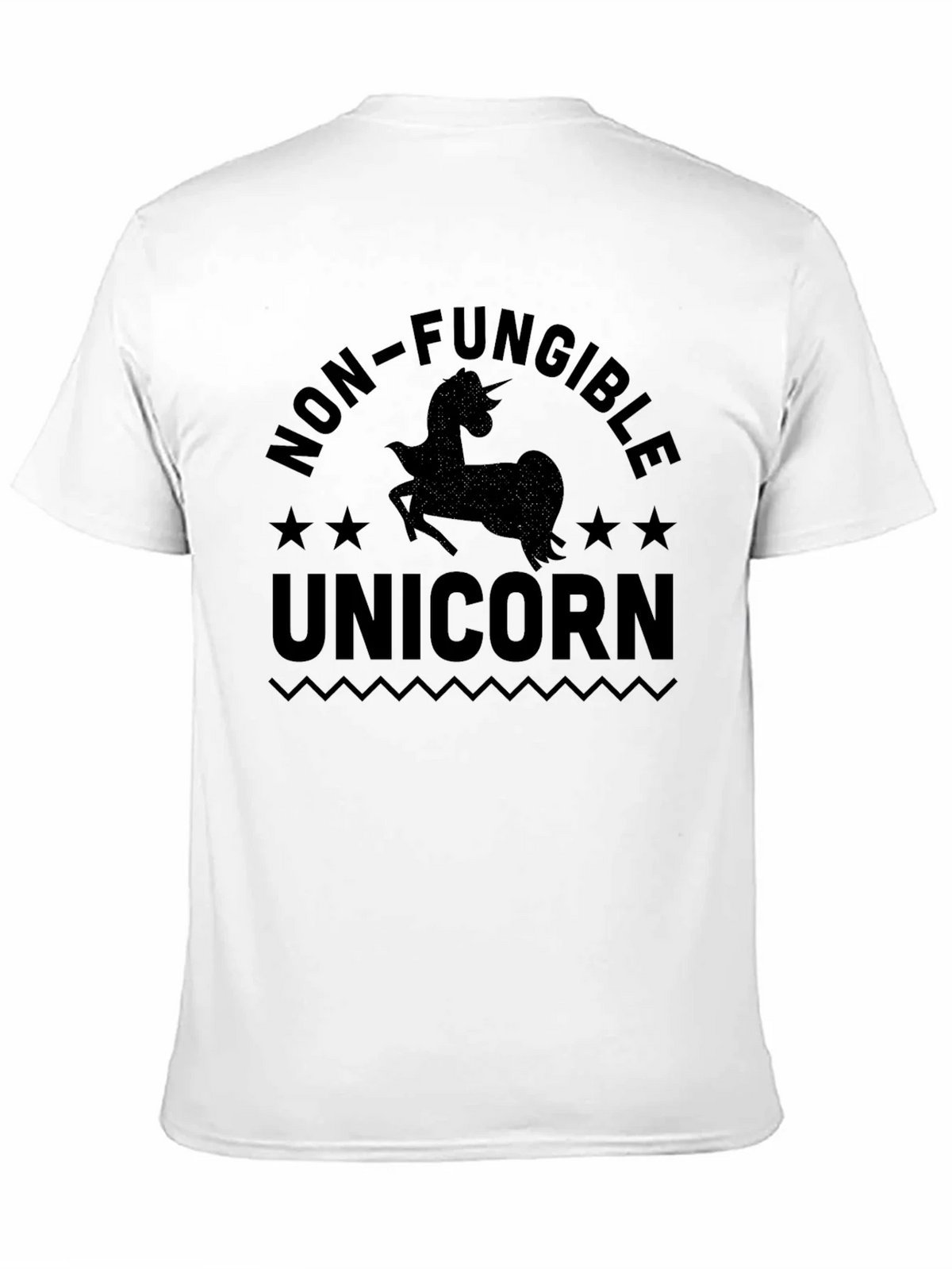 Non-Fungible Unicorn Black T-Shirt product image 10