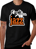 Jazz Trombone Graphic Tee - Black product image 1