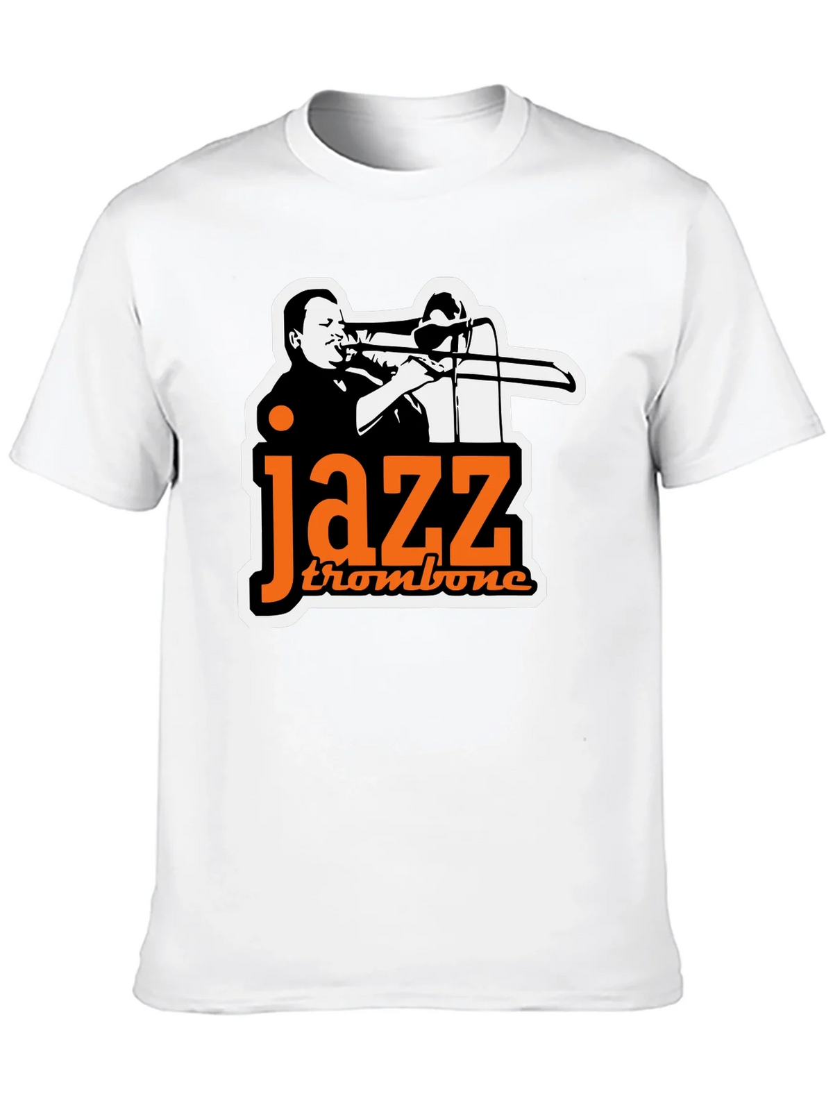Jazz Trombone Graphic Tee - Black product image 9