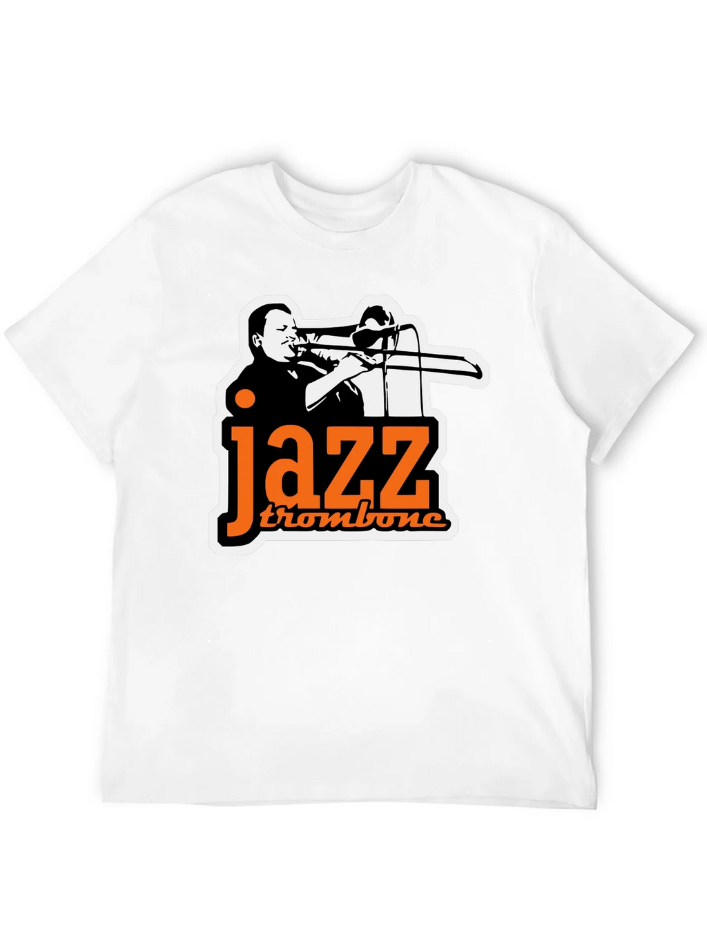 Jazz Trombone Graphic Tee - Black product image 11