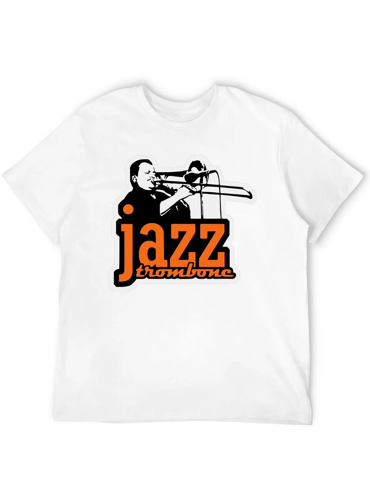 Jazz Trombone Graphic Tee - Black product image 11