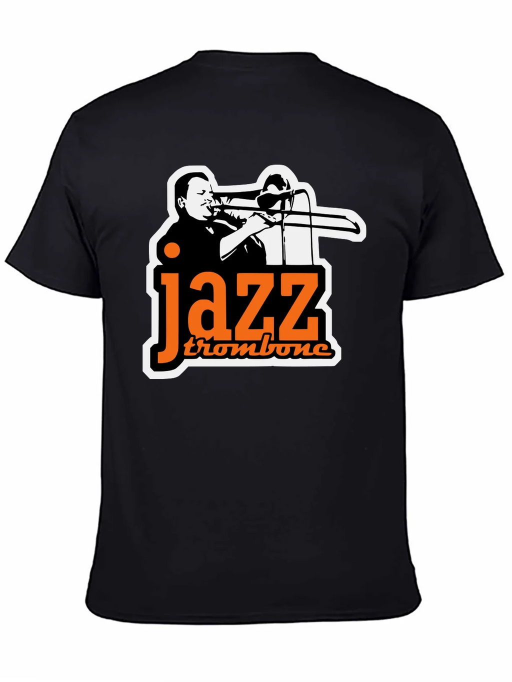 Jazz Trombone Graphic Tee - Black product image 4