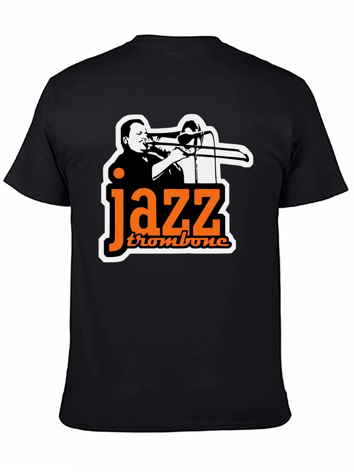 Jazz Trombone Graphic Tee - Black product image 4