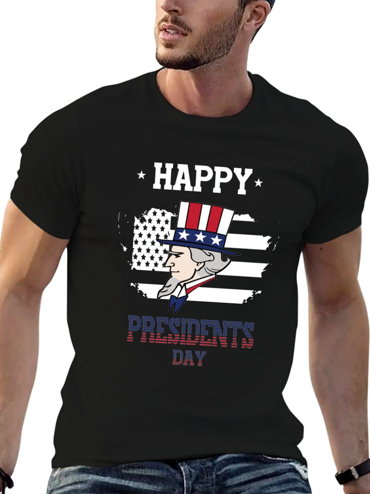 Happy Presidents Day Graphic Tee product image 6