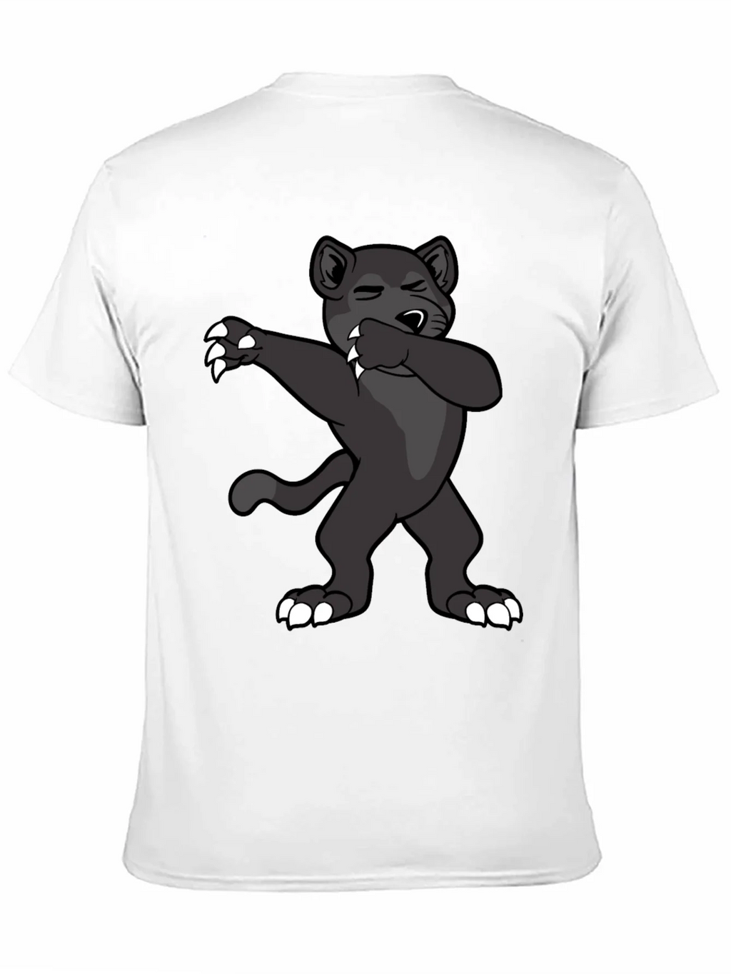 Dabbing Panther Graphic Tee - Mens Black T-Shirt product image 10