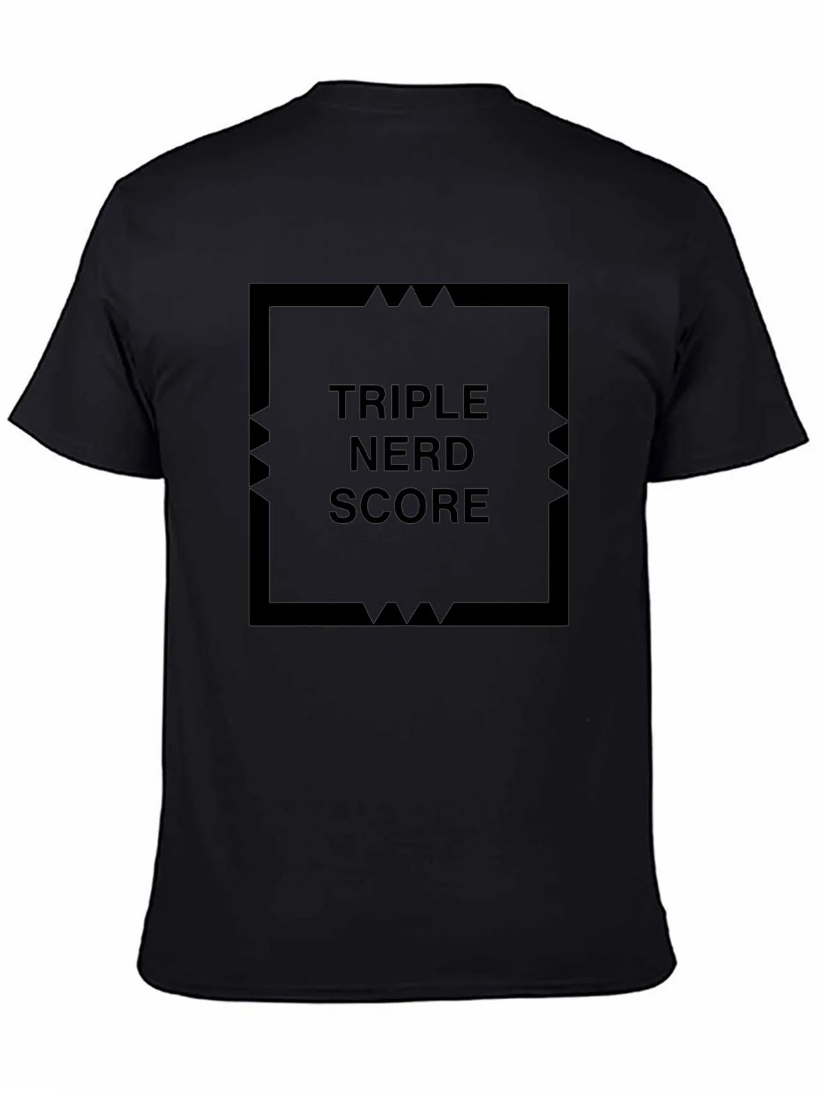 Triple Nerd Score Black T-Shirt product image 4