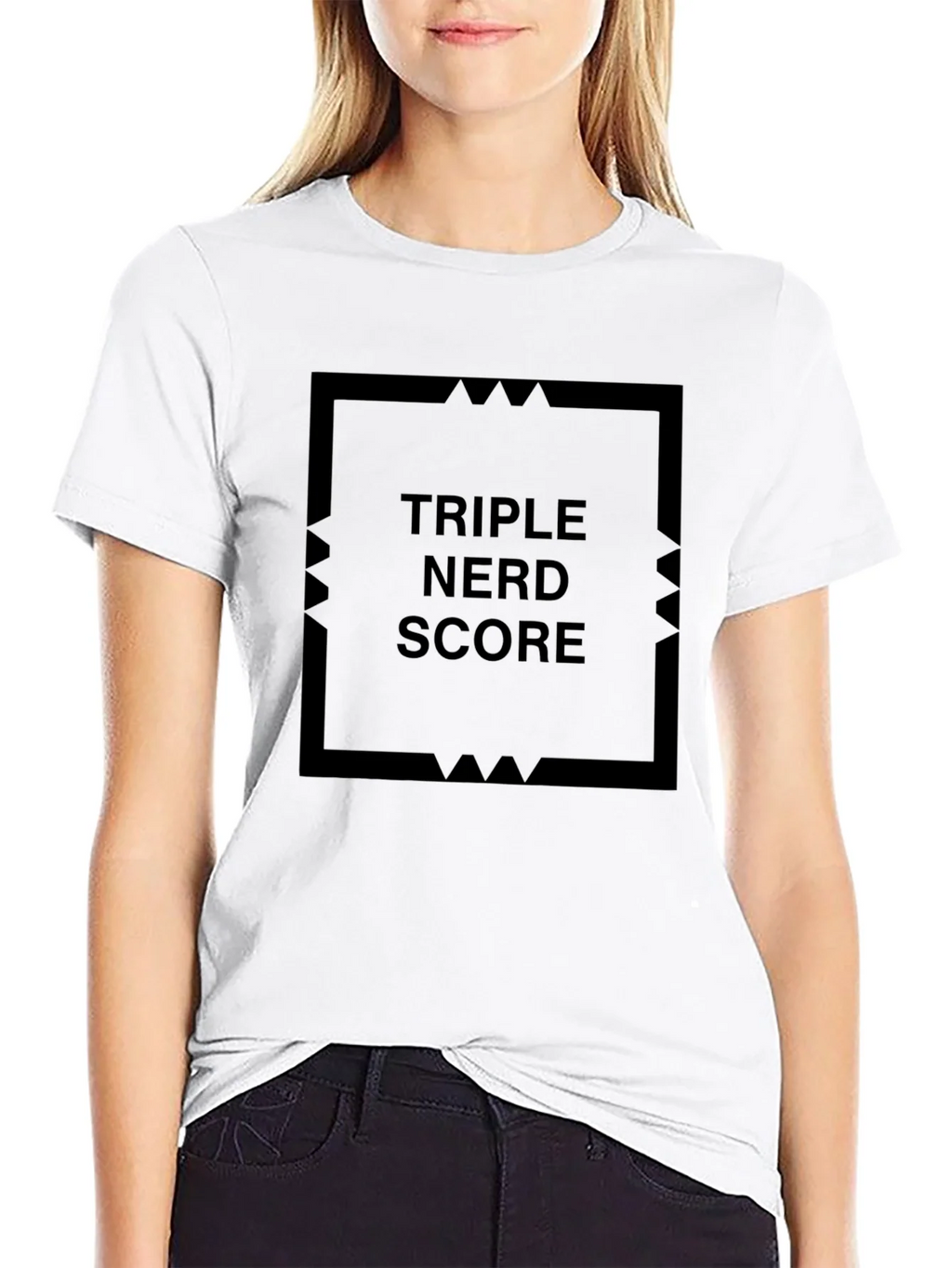 Triple Nerd Score Black T-Shirt product image 8