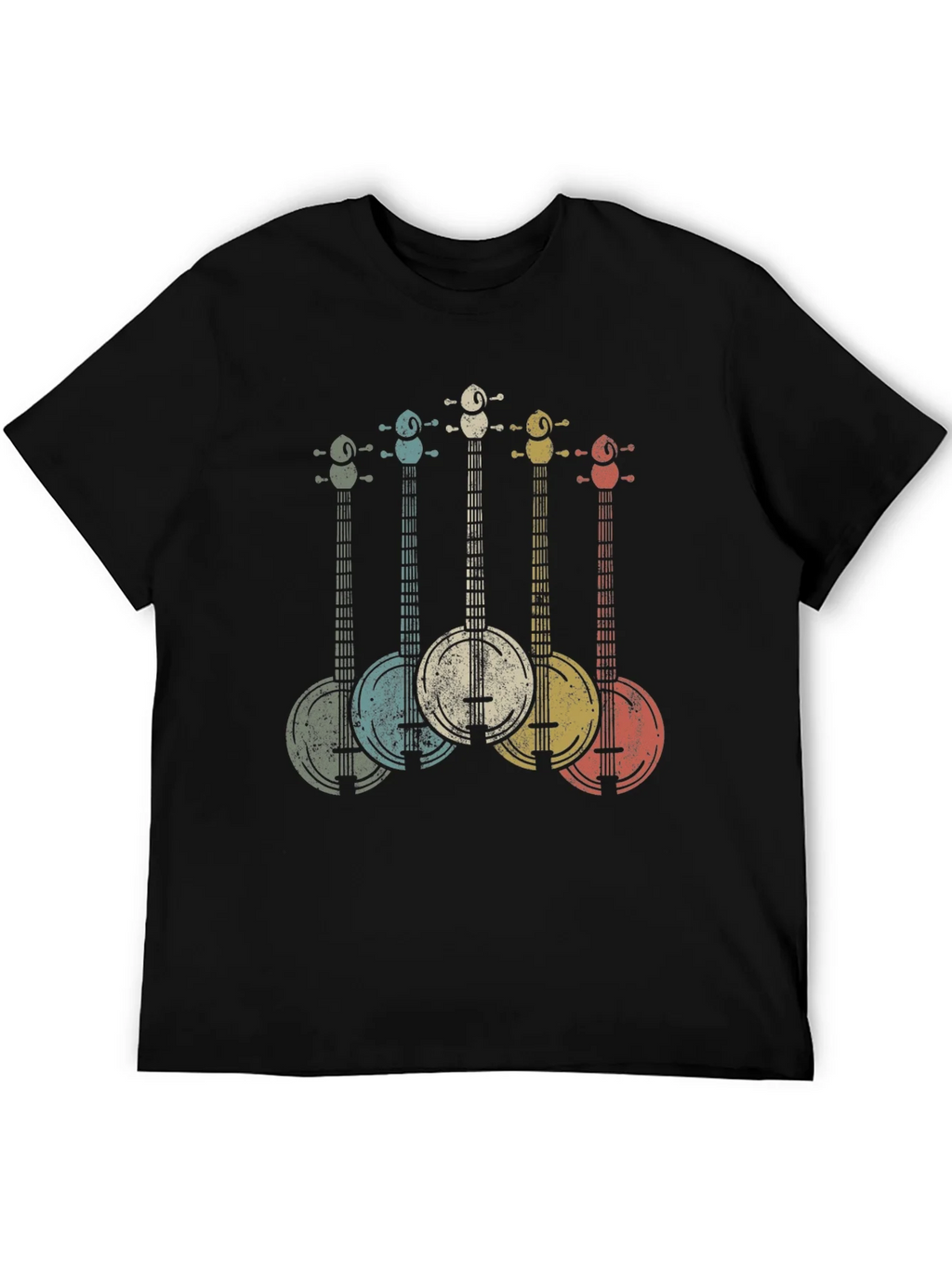 Vintage Banjo Music T-Shirt - Retro Musical Instrument Tee product image 5