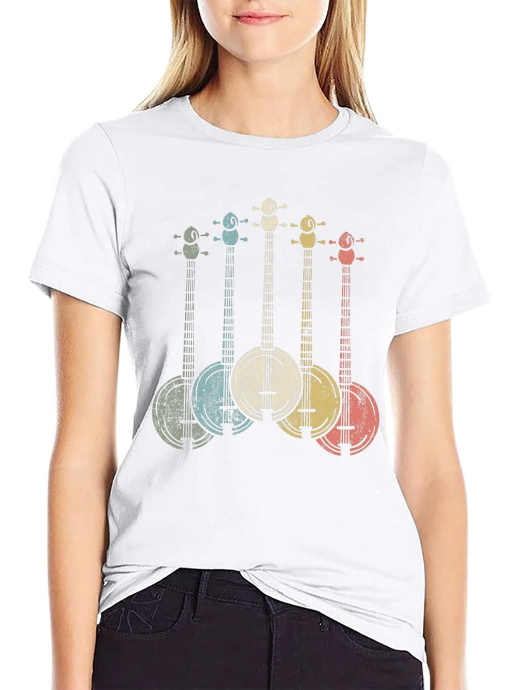 Vintage Banjo Music T-Shirt - Retro Musical Instrument Tee product image 8