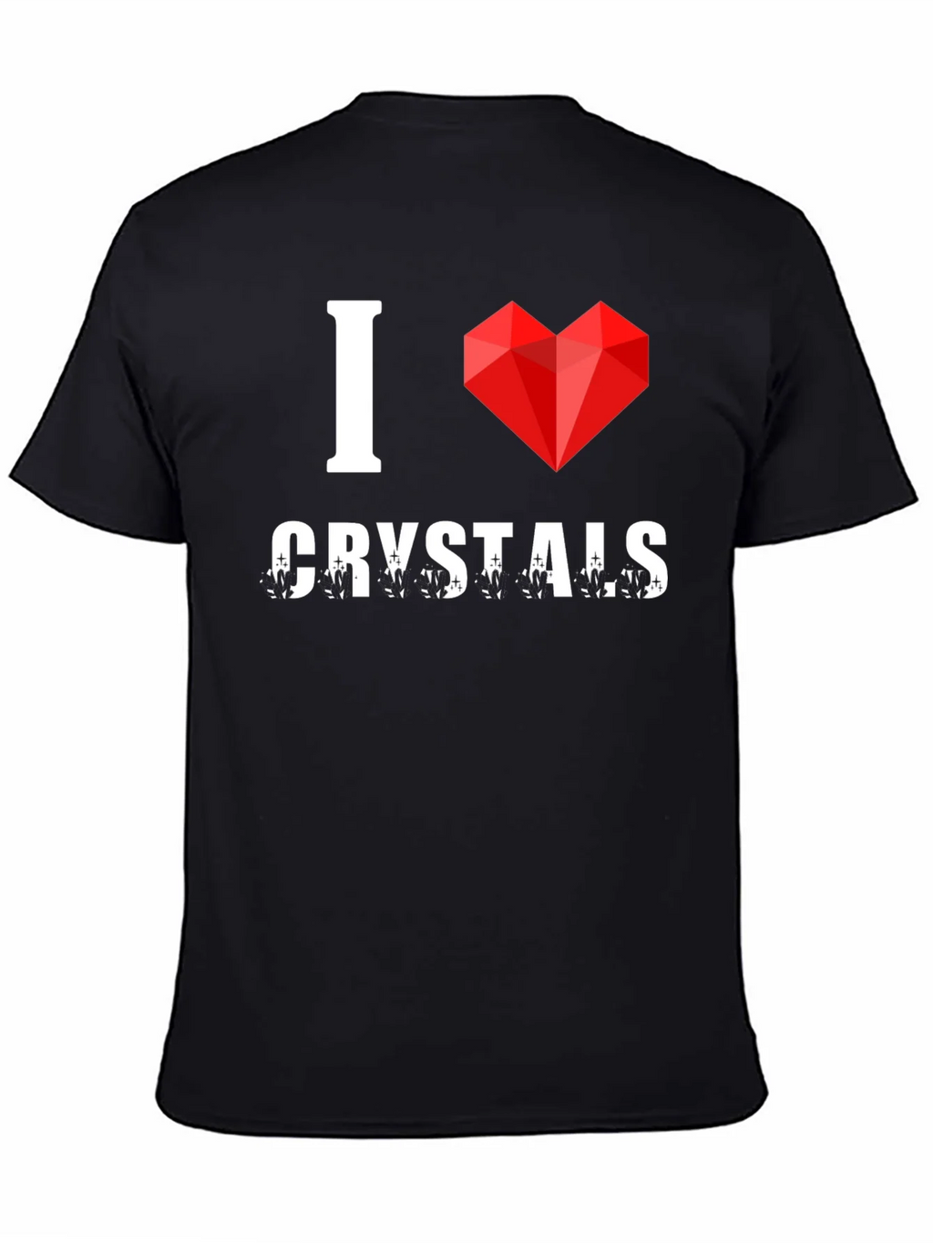I Love Crystals T-Shirt product image 4
