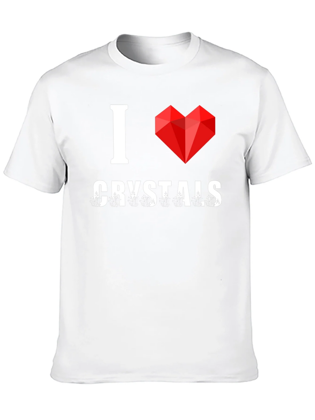 I Love Crystals T-Shirt product image 9