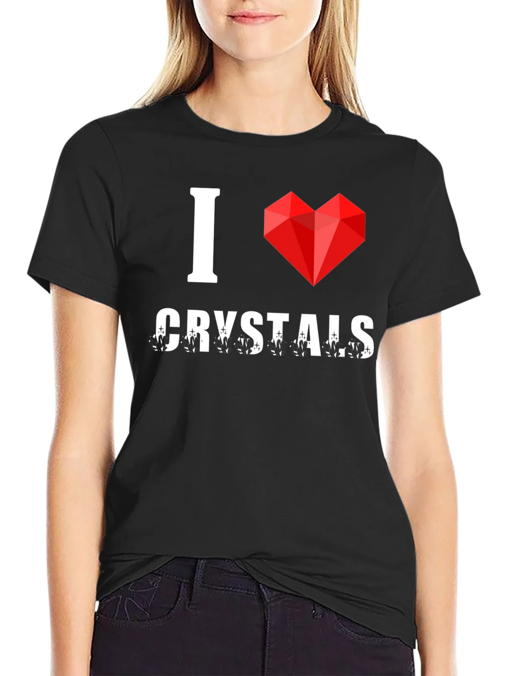 I Love Crystals T-Shirt product image 2