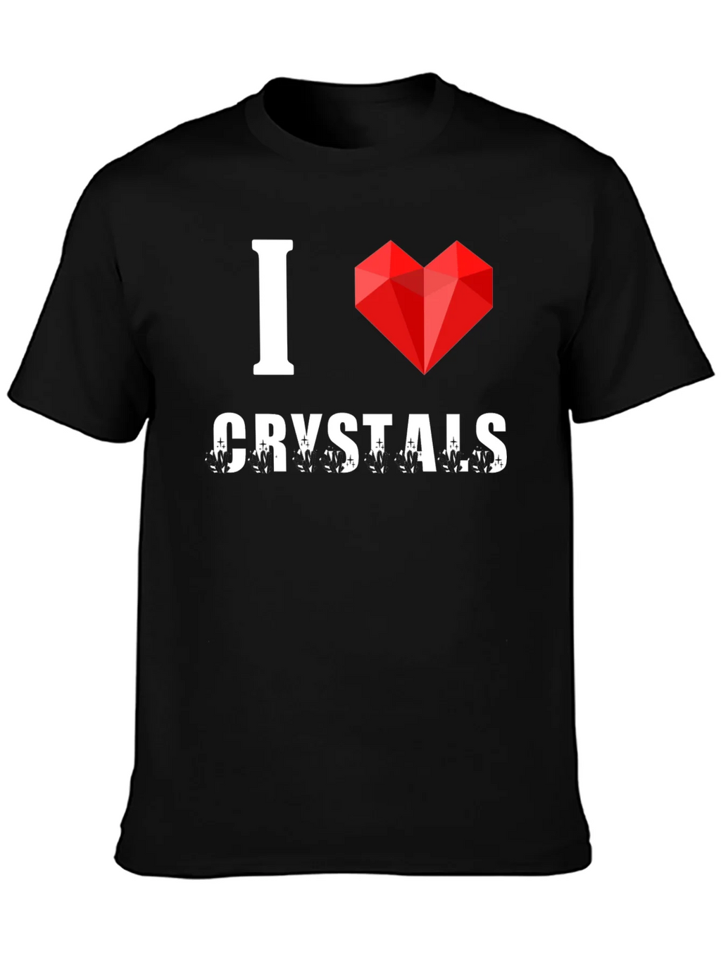 I Love Crystals T-Shirt product image 3