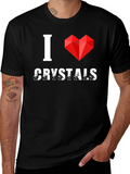 I Love Crystals T-Shirt product image 1