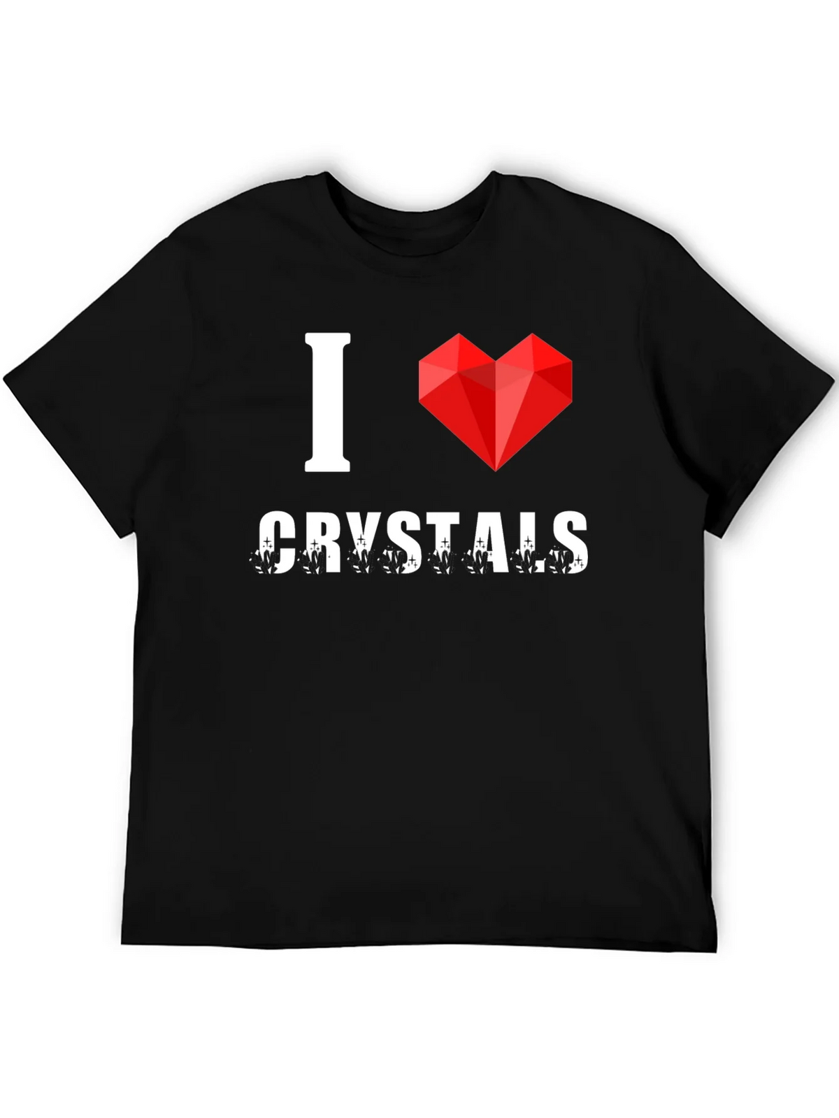 I Love Crystals T-Shirt product image 5