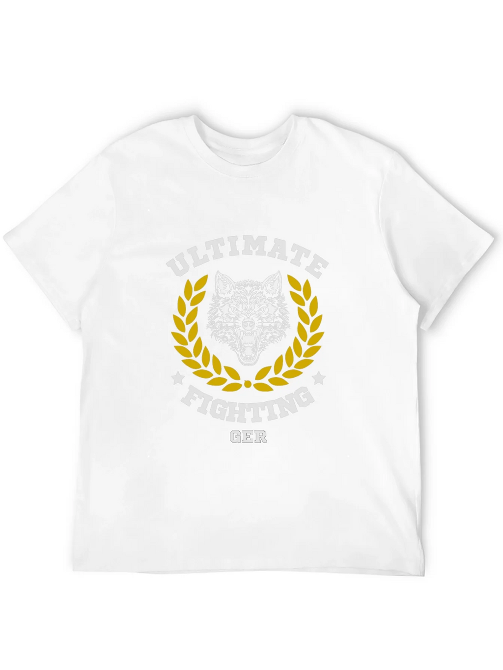 Ultimate Fighting GER Wolf Graphic T-Shirt product image 11