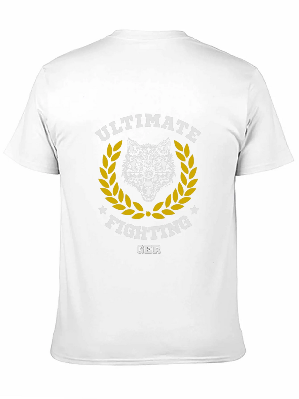 Ultimate Fighting GER Wolf Graphic T-Shirt product image 10