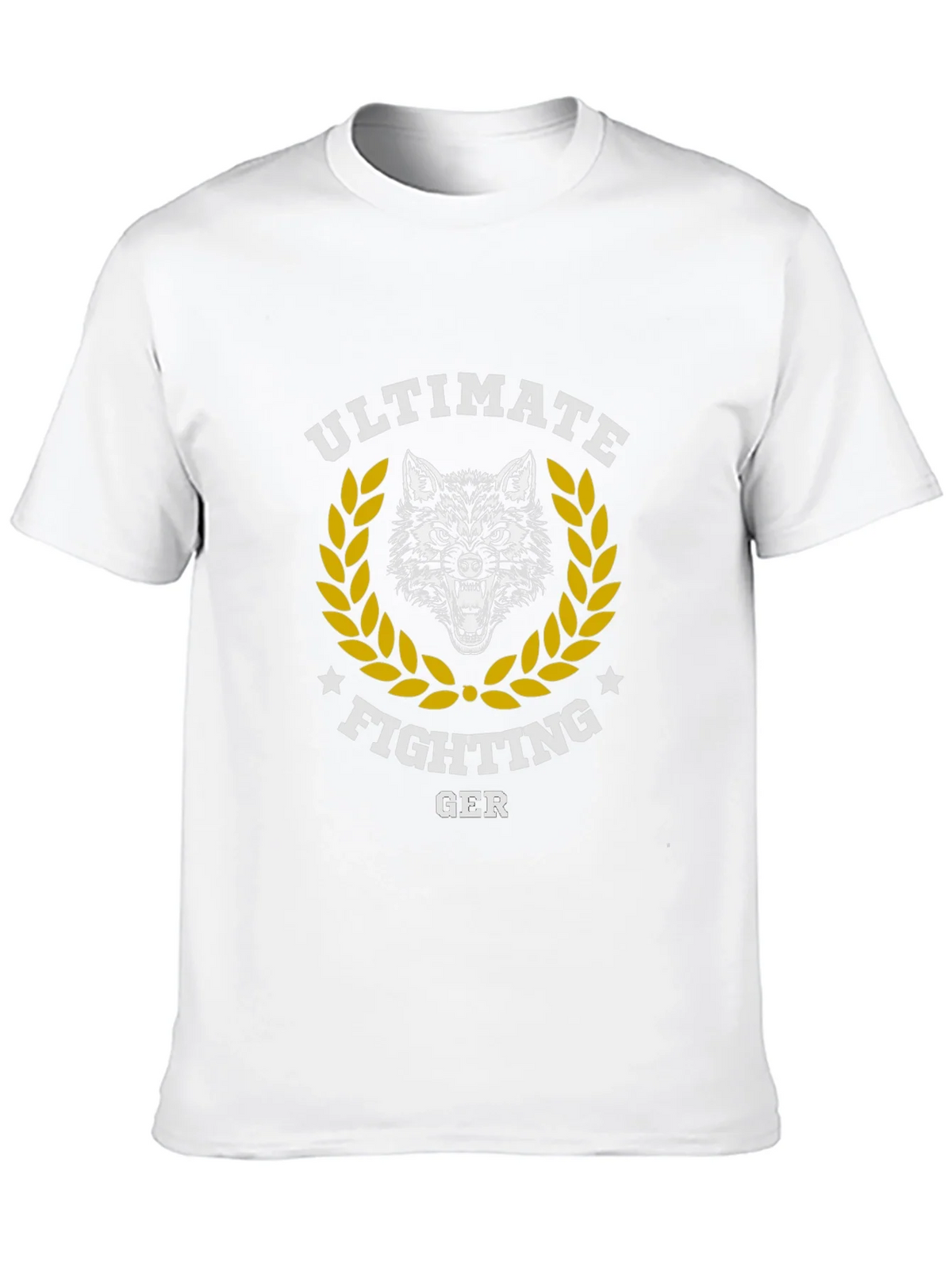 Ultimate Fighting GER Wolf Graphic T-Shirt product image 9