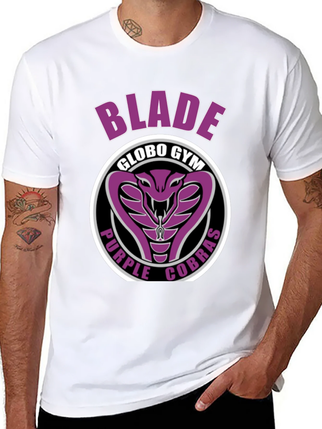 Globo Gym Purple Cobras T-Shirt product image 7