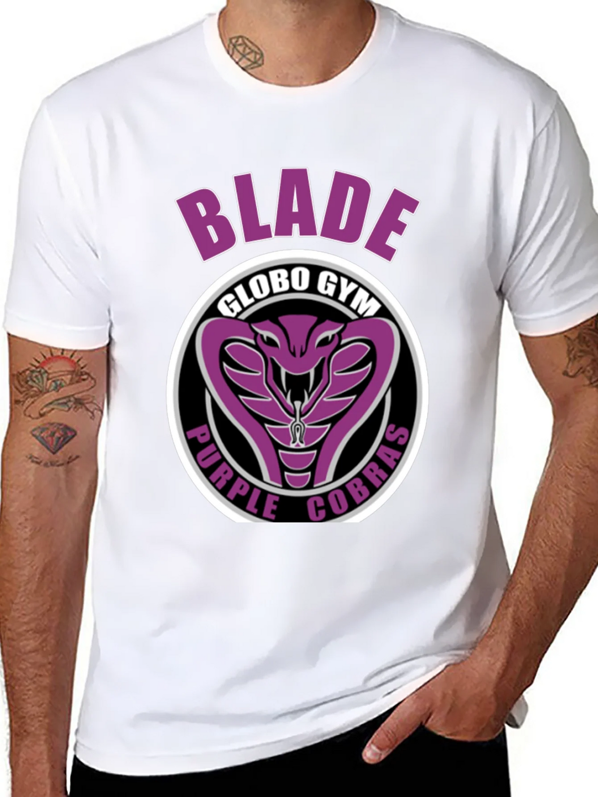 Globo Gym Purple Cobras T-Shirt product image 7