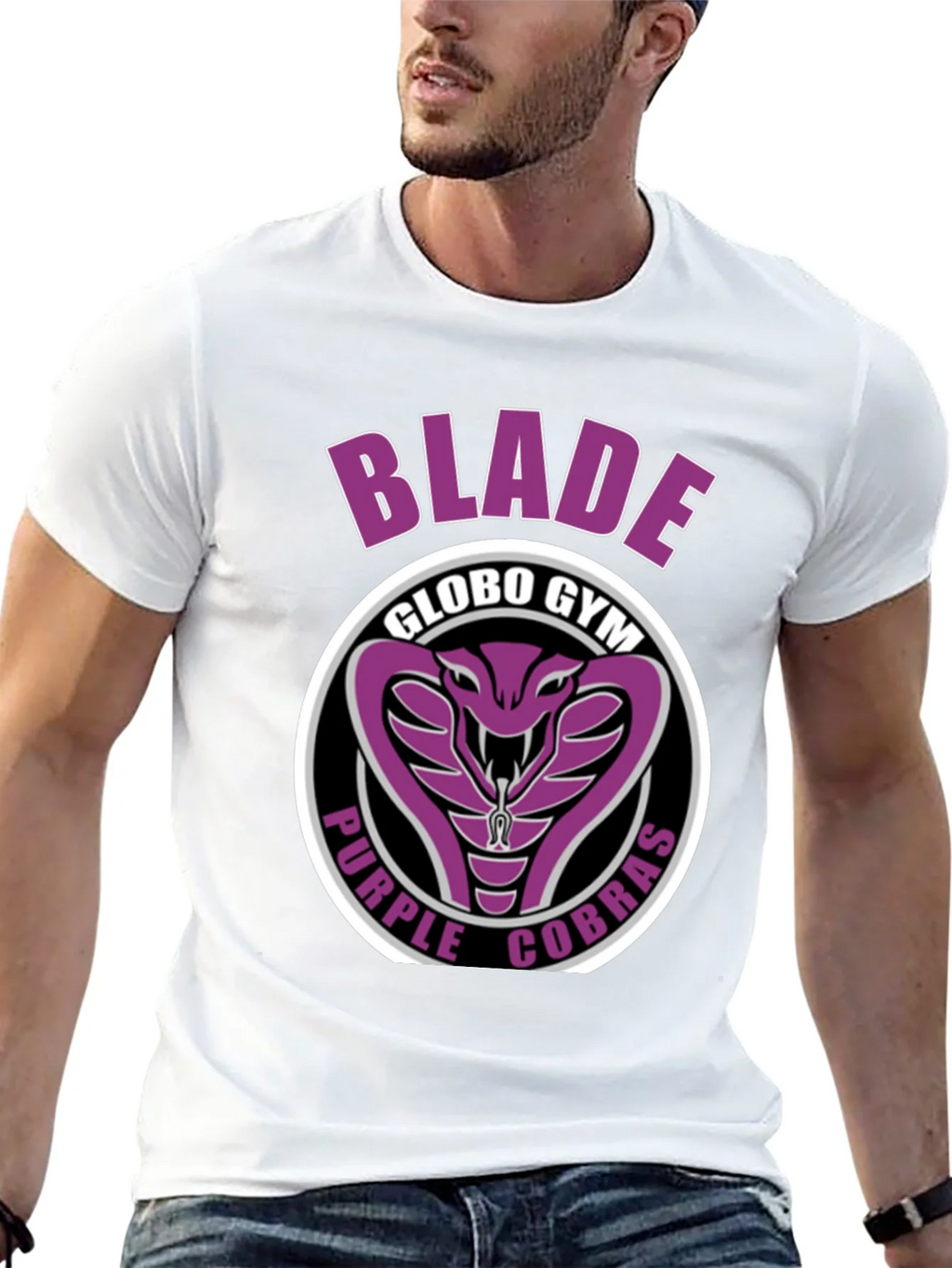 Globo Gym Purple Cobras T-Shirt product image 12