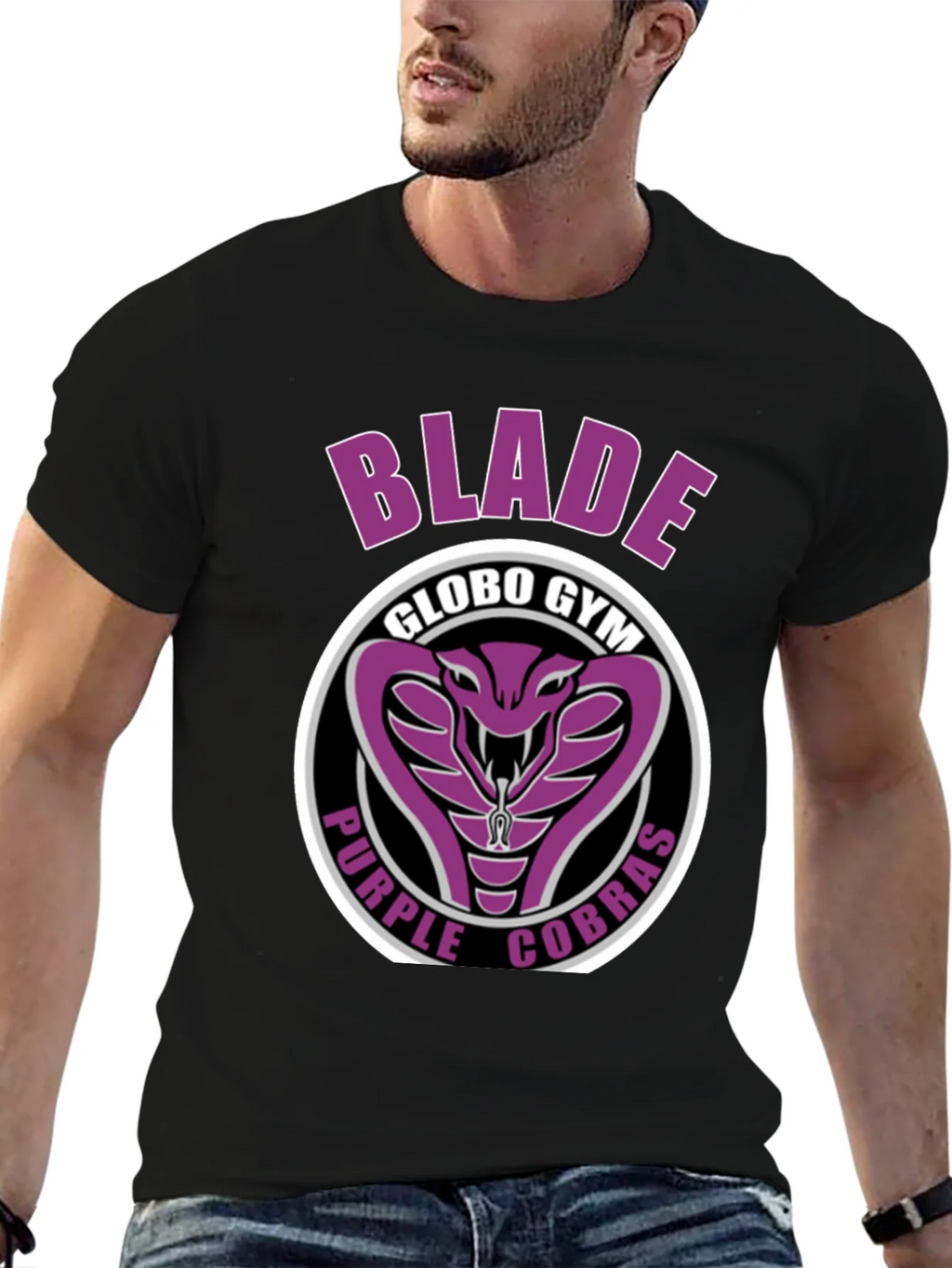 Globo Gym Purple Cobras T-Shirt product image 6