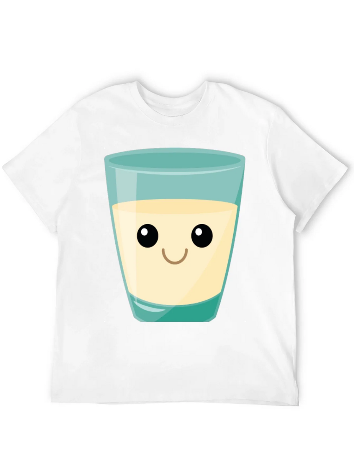 Cute Kawaii Milk Glass Graphic Tee product image 1