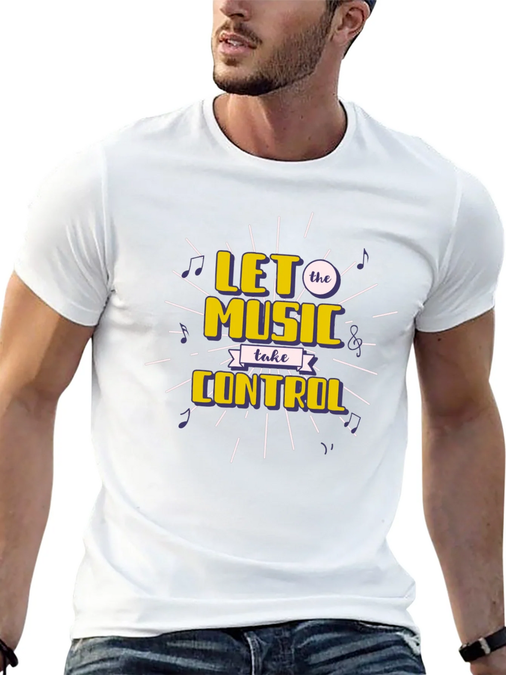 Music Lover T-Shirt - Let the Take Control product image 12