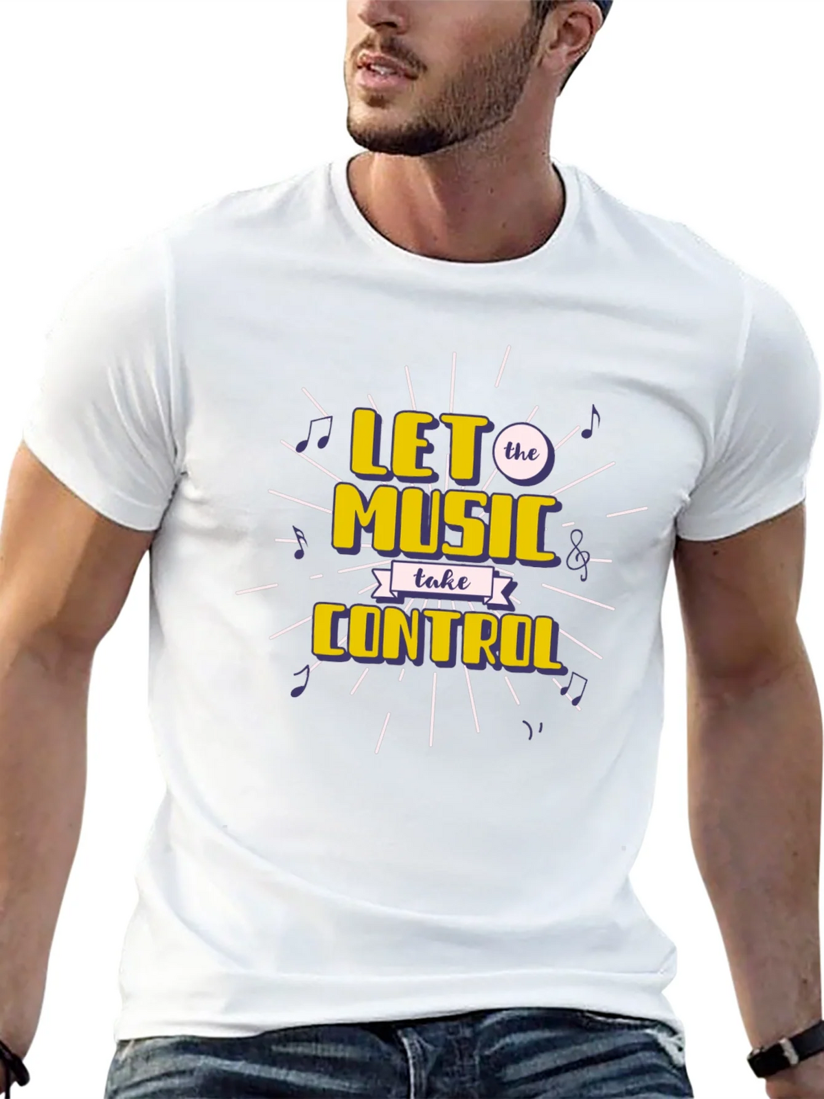 Music Lover T-Shirt - Let the Take Control product image 12