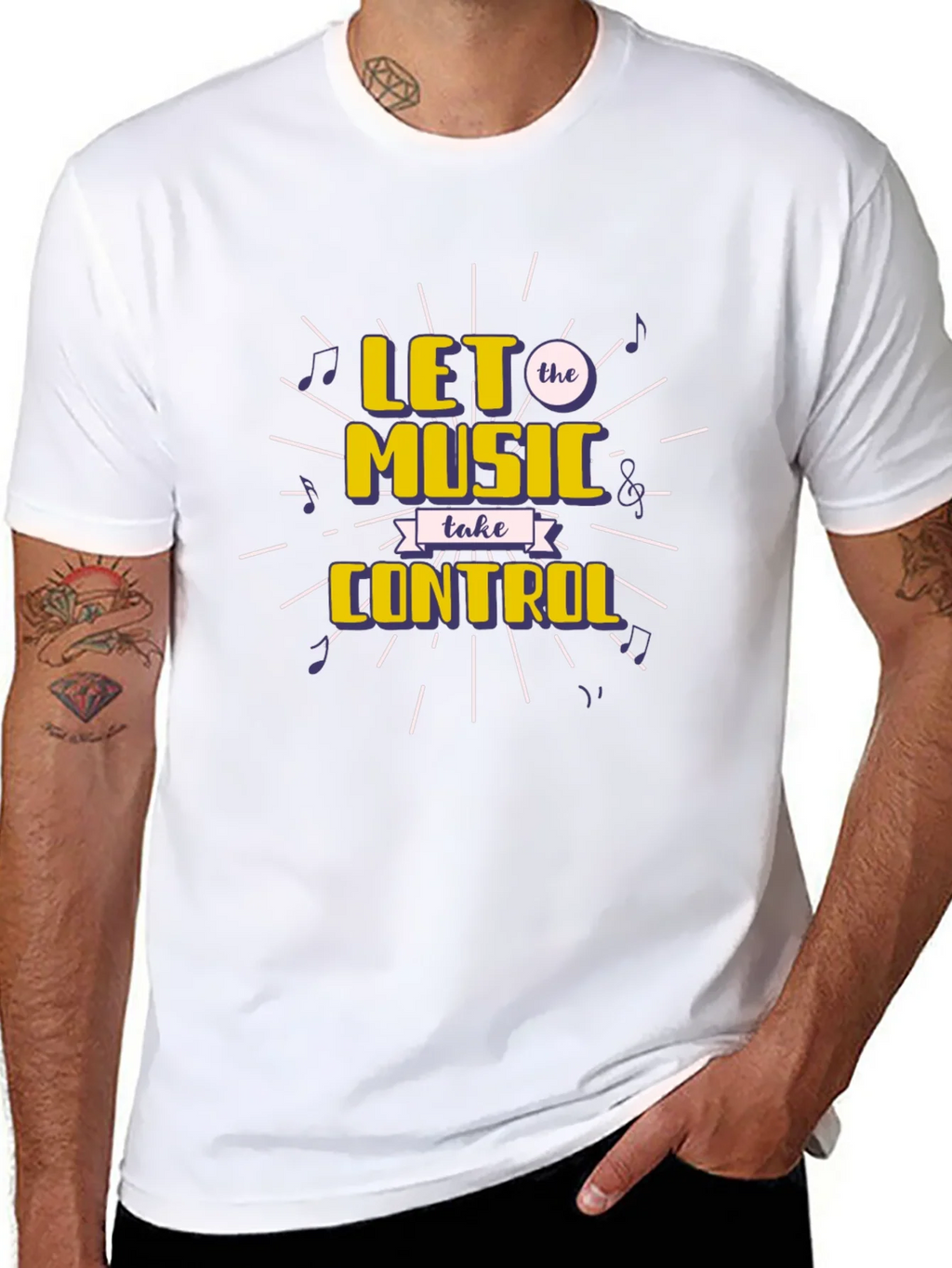 Music Lover T-Shirt - Let the Take Control product image 7