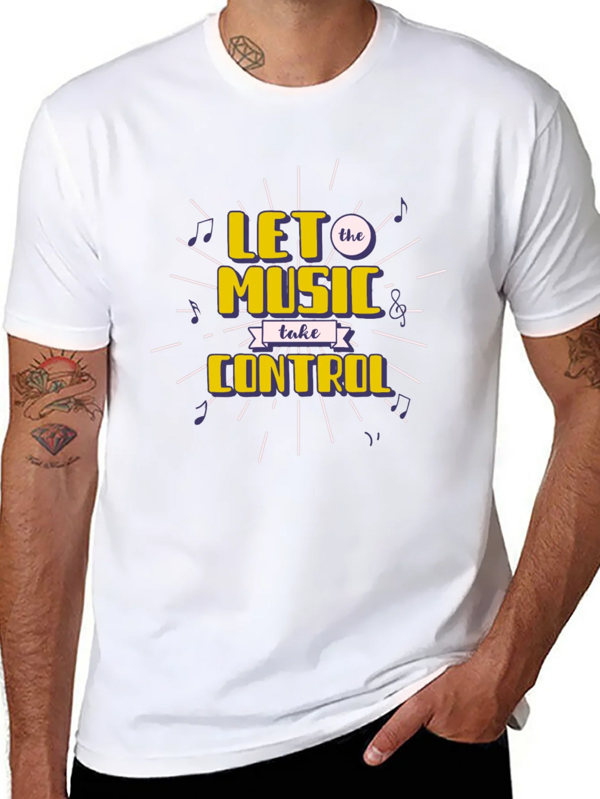 Music Lover T-Shirt - Let the Take Control product image 7